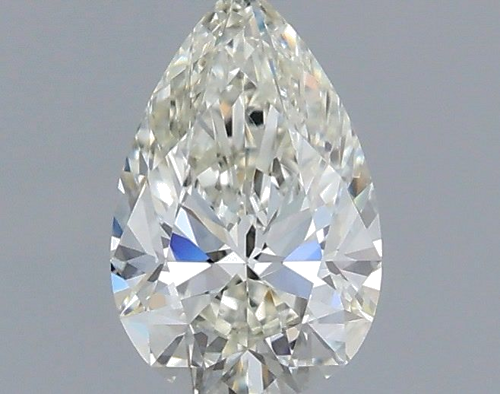 0.5 carat J-VVS2 Natūralus Pear Deimantas (1)