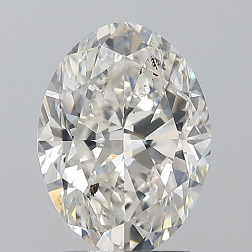 2.01 carat H-SI2 Natūralus Oval Deimantas (1)