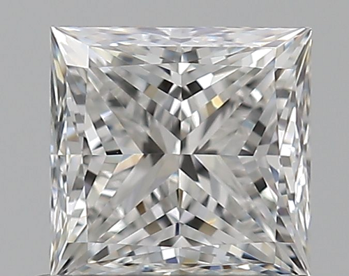 0.72 carat E-VS1 Natūralus Princess Deimantas (1)