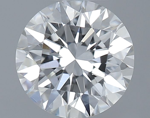 0.53 carat F-VVS2 Excellent cut Natūralus Round Deimantas (1)
