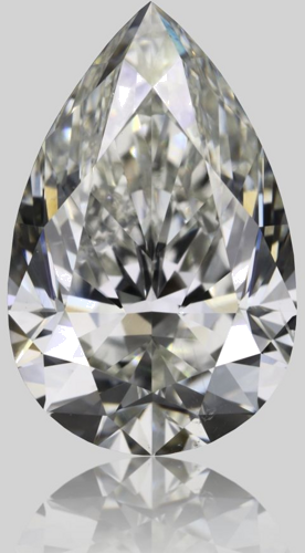 1.81 carat J-SI2 Natūralus Pear Deimantas (1)