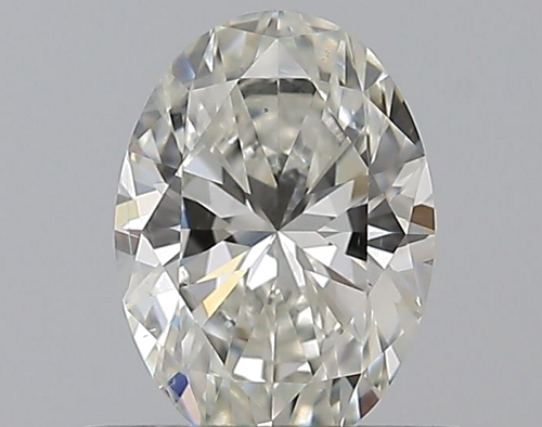 0.5 carat I-SI2 Natūralus Oval Deimantas (1)