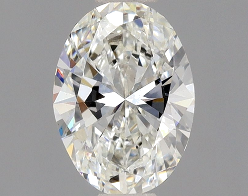 0.5 carat G-VS2 Natūralus Oval Deimantas (1)