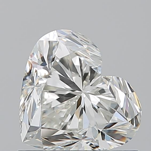 0.95 carat I-VS2 Natūralus Heart Deimantas (1)