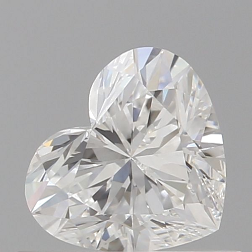 0.56 carat E-VVS1 Natūralus Heart Deimantas (1)