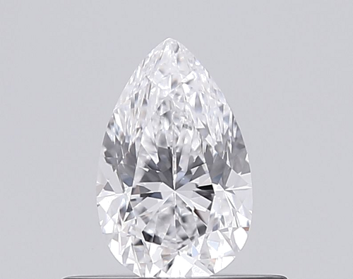 0.5 carat D-VS1 Natūralus Pear Deimantas (1)