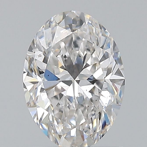0.9 carat E-SI1 Natūralus Oval Deimantas (1)