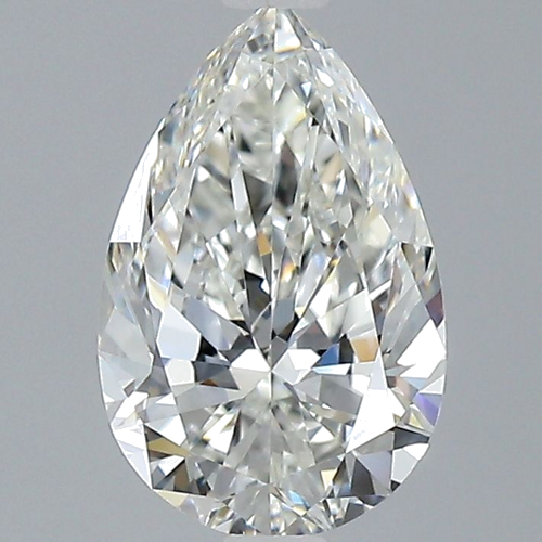 1.7 carat H-VS2 Natūralus Pear Deimantas (1)