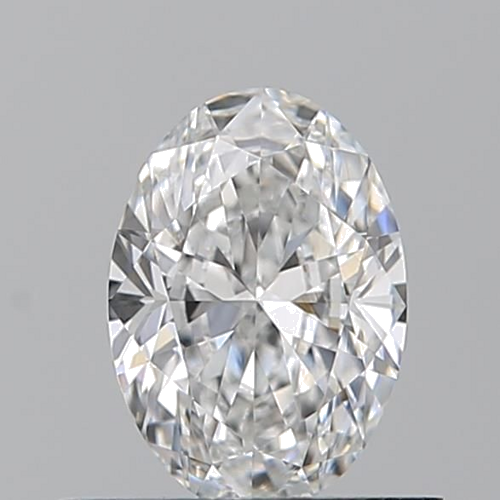 0.52 carat E-VVS2 Natūralus Oval Deimantas (1)