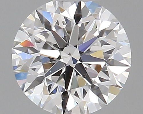 0.43 carat E-SI1 Excellent cut Natūralus Round Deimantas (1)