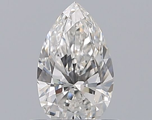 0.52 carat D-VVS1 Natūralus Pear Deimantas (1)