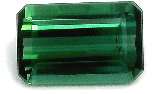 0.54 carat GREEN STEP cut Octagonal Tourmaline (1)