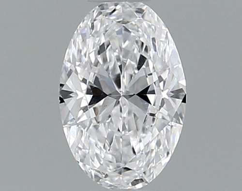 0.43 carat D-SI1 Natūralus Oval Deimantas (1)