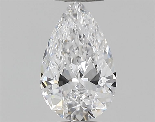 0.38 carat D-SI1 Natūralus Pear Deimantas (1)