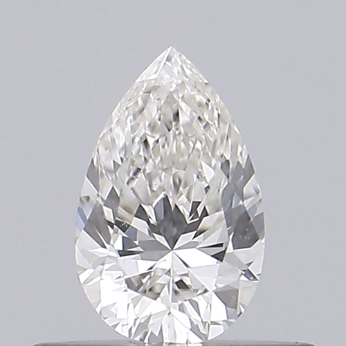 0.3 carat H-VS1 Natūralus Pear Deimantas (1)