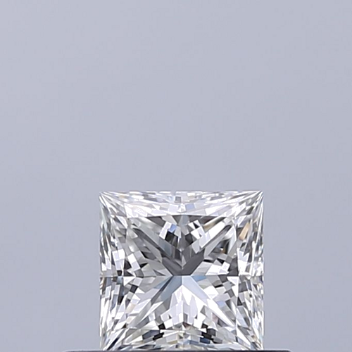 0.4 carat F-VVS1 Natūralus Princess Deimantas (1)