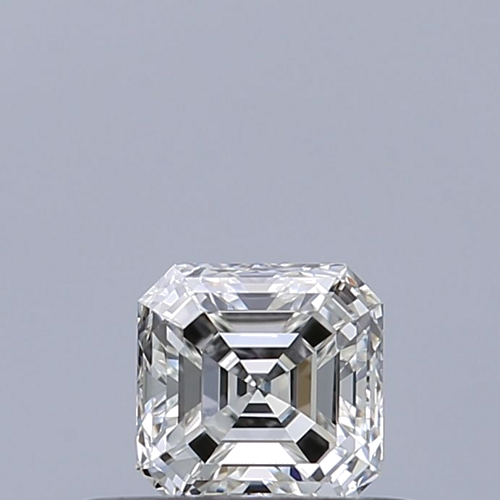 0.32 carat F-VVS1 Natūralus Asscher Deimantas (1)