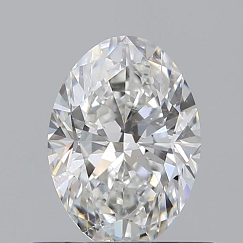0.56 carat F-SI1 Natūralus Oval Deimantas (1)