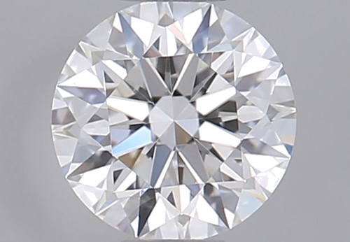 0.43 carat F-VVS1 Excellent cut Natūralus Round Deimantas (1)