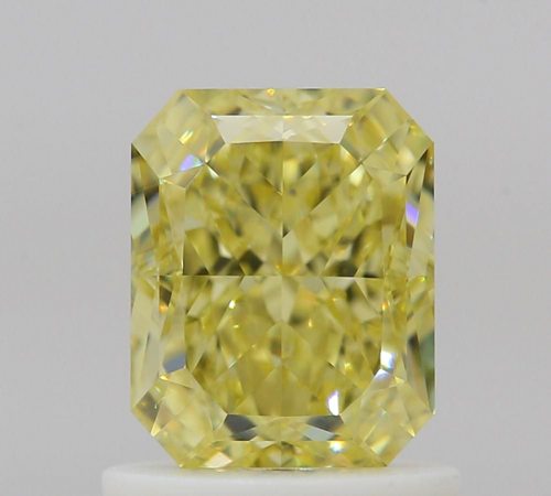1.14 carat Fancy Yellow-VS2 Natūralus Radiant Deimantas (1)