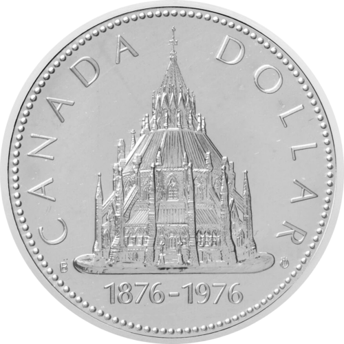 1 dollar Canada Elizabeth II silver coin (1)