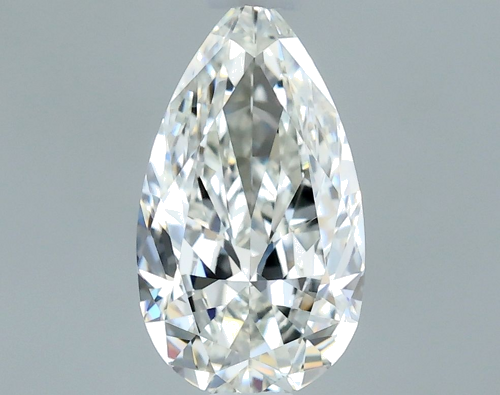 0.5 carat G-IF Natūralus Pear Deimantas (1)