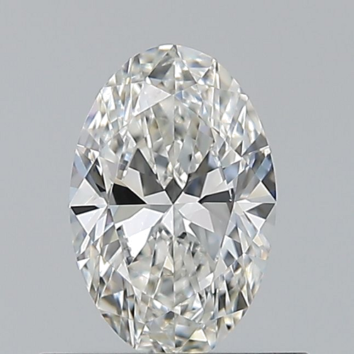 0.5 carat G-VVS1 Natūralus Oval Deimantas (1)