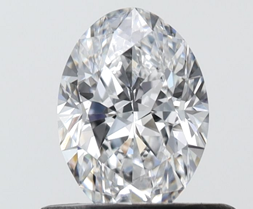 0.5 carat D-SI1 Natūralus Oval Deimantas (1)
