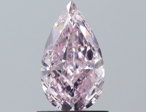 1.0 carat Fancy Purplish Pink-VS2 Natūralus Pear Deimantas (1)