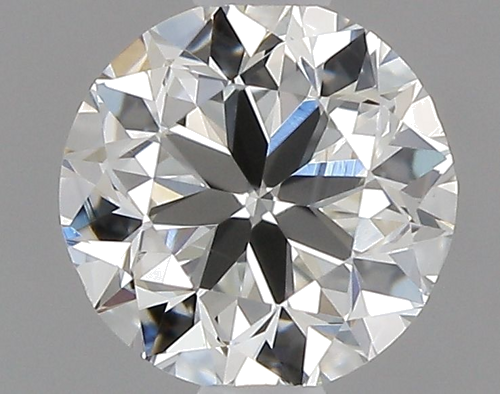 0.5 carat I-VS2 GD cut Natūralus Round Deimantas (1)