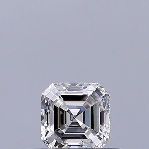 0.3 carat F-VVS1 Natūralus Asscher Deimantas (1)