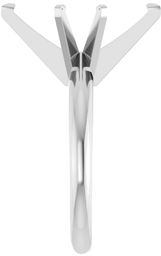 Sužadėtuvių Žiedas „Solitaire“ 14k white gold Marquise 14mm x 7mm (4)