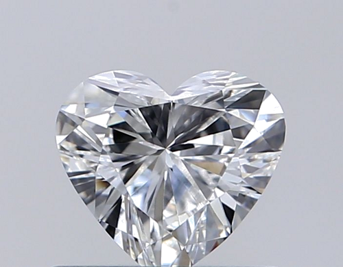 0.5 carat F-VS1 Natūralus Heart Deimantas (1)