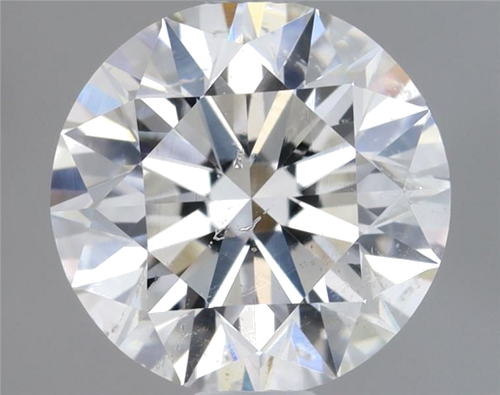 0.9 carat F-SI2 Excellent cut Natūralus Round Deimantas (1)