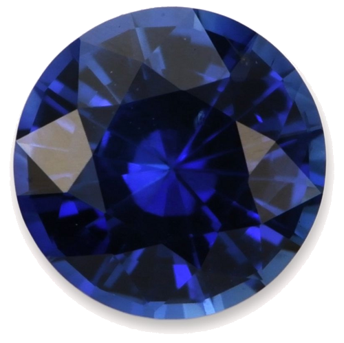 0.65 carat BLUE Round Safyras (1)
