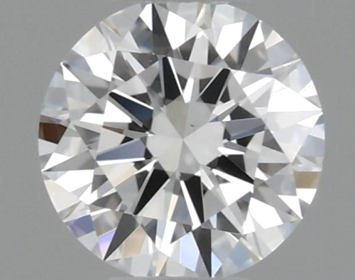 0.2 carat F-VVS2 Excellent cut Natūralus Round Deimantas (1)