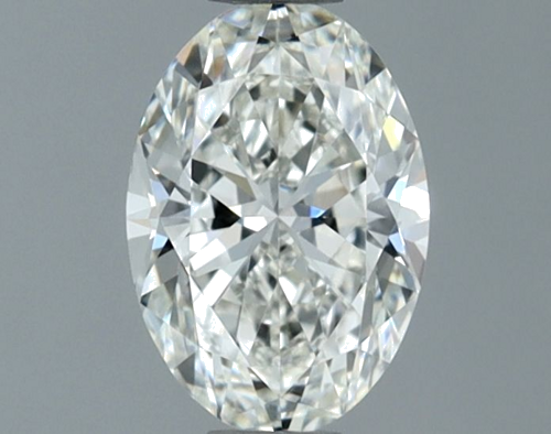 0.6 carat H-VVS2 Natūralus Oval Deimantas (1)