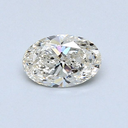 0.51 carat J-SI1 Natūralus Oval Deimantas (1)