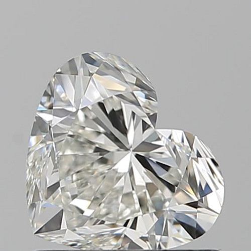1.02 carat I-VVS1 Natūralus Heart Deimantas (1)
