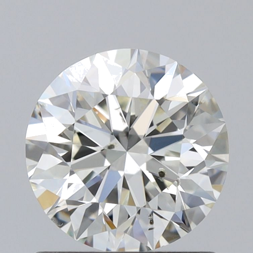 0.9 carat J-SI2 Excellent cut Natūralus Round Deimantas (1)