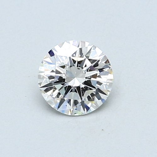 0.46 carat D-VS2 Very Good cut Natūralus Round Deimantas (1)