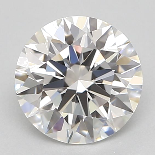 0.59 carat F-VVS1 Excellent cut Natūralus Round Deimantas (1)