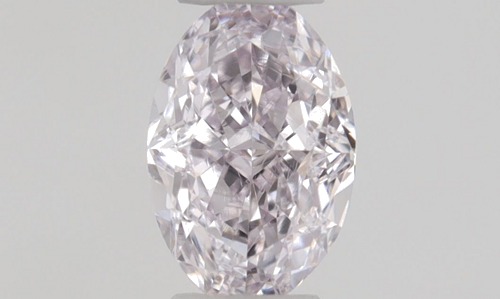 0.21 carat Fancy Light Purplish Pink-SI1 Natūralus Oval Deimantas (1)