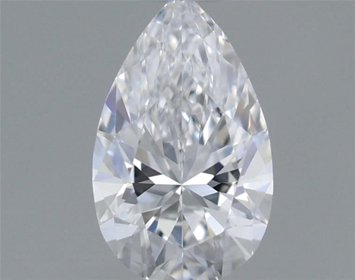 0.37 carat D-VVS1 Natūralus Pear Deimantas (1)