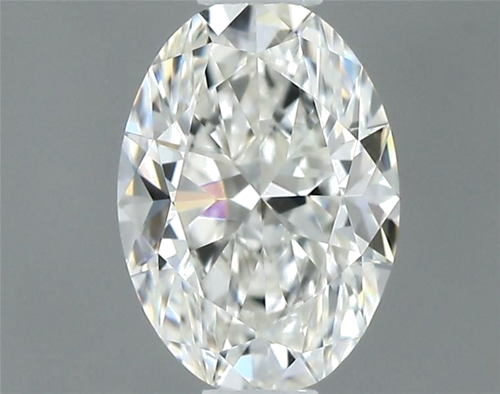 0.4 carat G-VVS2 Natūralus Oval Deimantas (1)