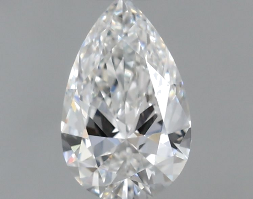 0.28 carat F-VVS2 Natūralus Pear Deimantas (1)