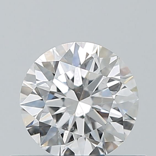 0.5 carat E-SI2 Excellent cut Natūralus Round Deimantas (1)