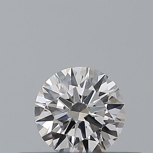 0.19 carat F-VVS2 Excellent cut Natūralus Round Deimantas (1)