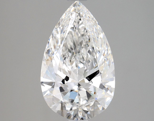 2.01 carat D-IF Natūralus Pear Deimantas (1)