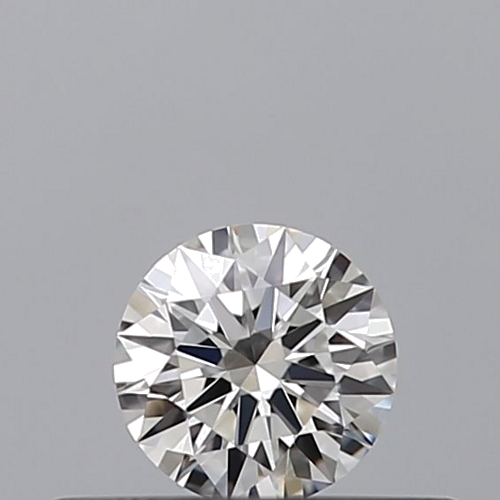 0.19 carat F-VVS2 Excellent cut Natūralus Round Deimantas (1)